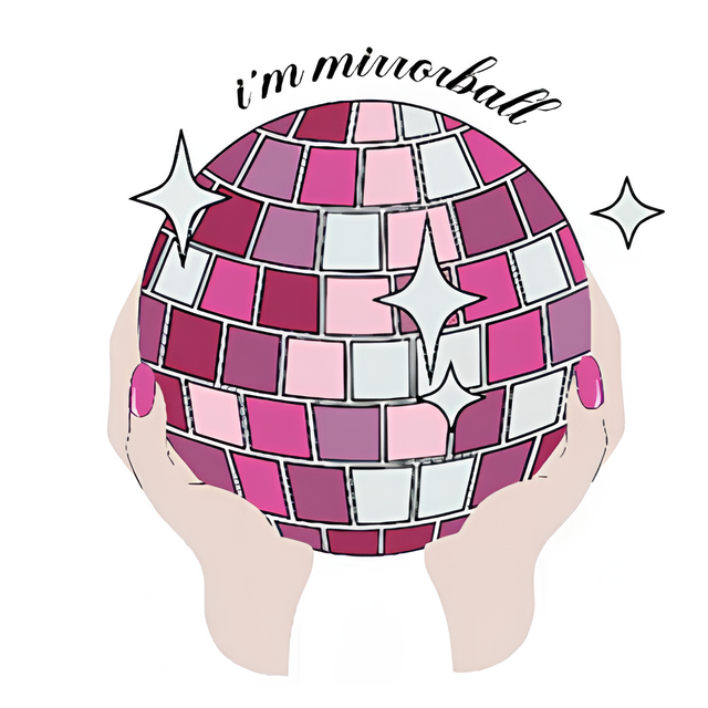 Adesivo Taylor Swift I'm a Mirrorball