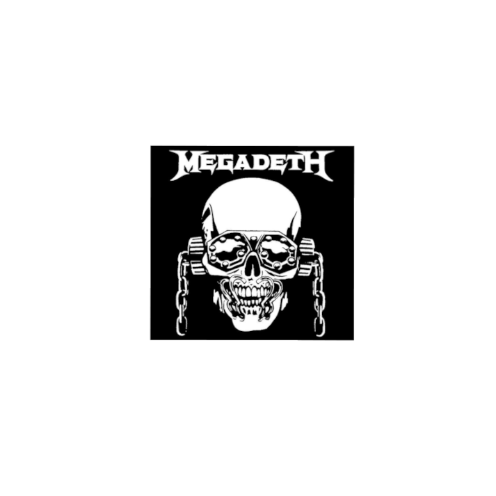 Adesivo Megadeth 2