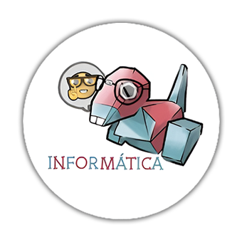 Adesivo do Curso de Informática
